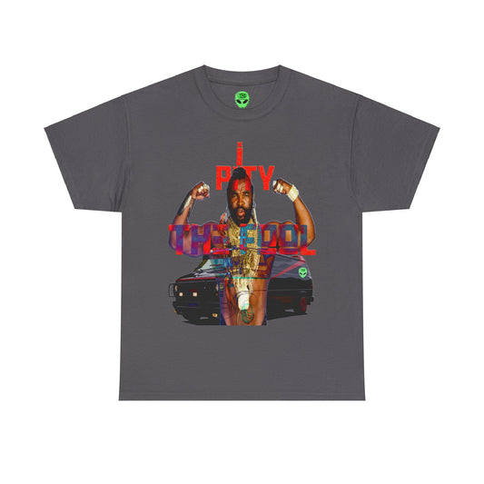 Vintage 80s TV Graphic Tee - Mohawk Icon Quote Streetwear Print (Bachi)