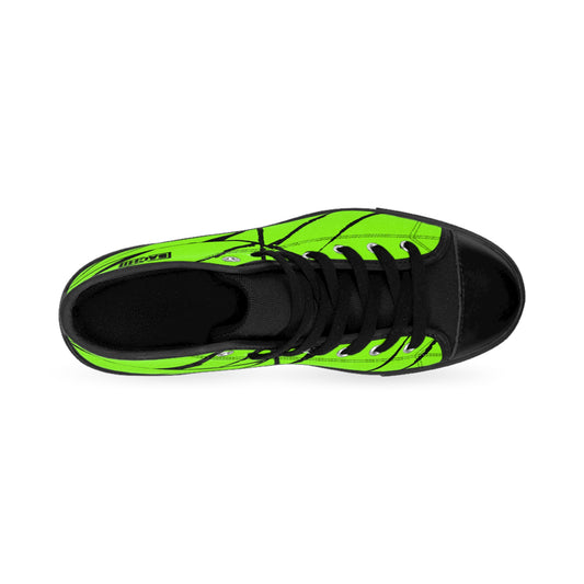 Men's High-top Sneakers Bachi Green Square