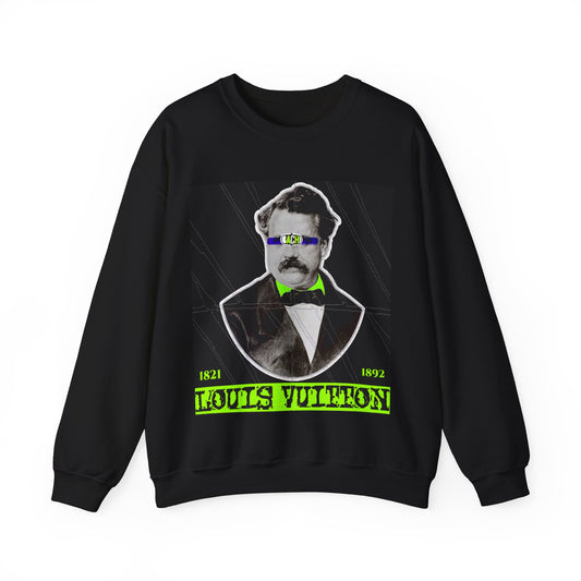 Heavyweight Monogram Print Sweatshirt - Luxury Tribute Streetwear (Bachi)