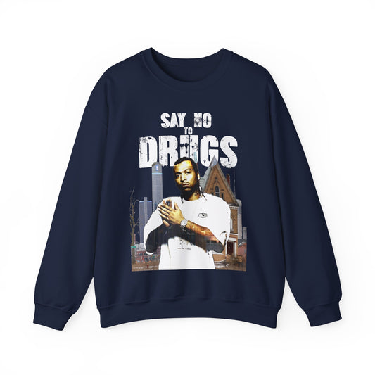 Heavyweight Streetwear Sweatshirt - Detroit Hip-Hop Legend Graphic (Bachi)