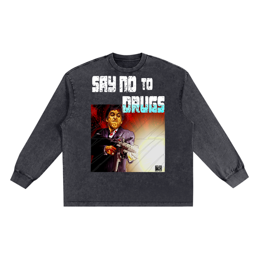 Scarface Shirt,Tony Montana,Al Pacino Shirt,DTG Shirt,Movie Character Shirt,Hollywood Shirt,Long Sleeve Shirt,Fashion Sweatshirt,2026 Fashion ,Unisex Shirt