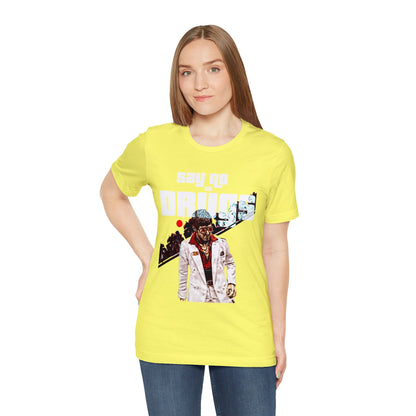 Vintage Graphic Tee - Cult Cinema White Jacket Portrait Print (Bachi)