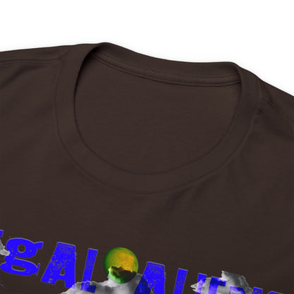 Vintage Sci-Fi Graphic Tee - Alien Invasion Streetwear Print (Bachi)