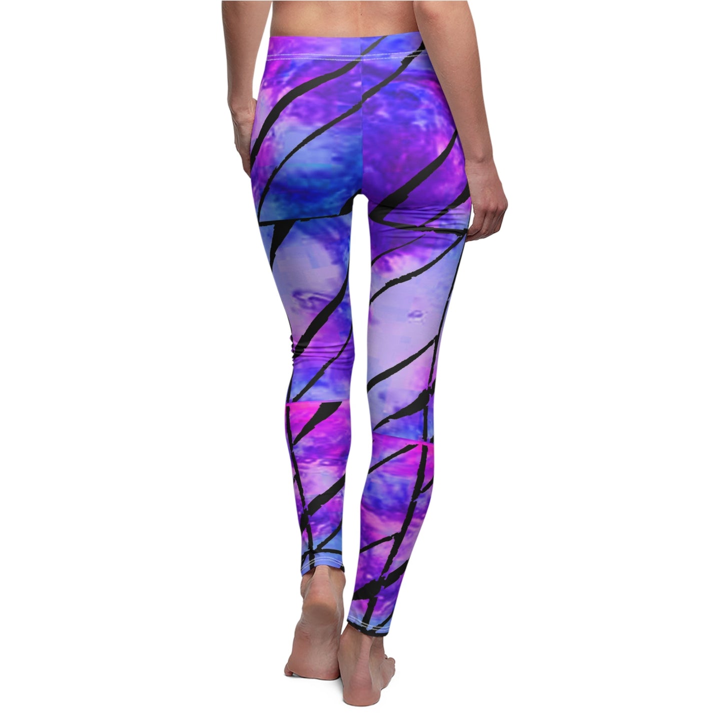 Women's Casual Leggings Bachi Tie Dye Printify