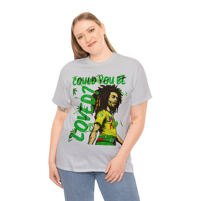 Oversized Graphic Tee - Reggae Legend Portrait Streetwear Print (Bachi)