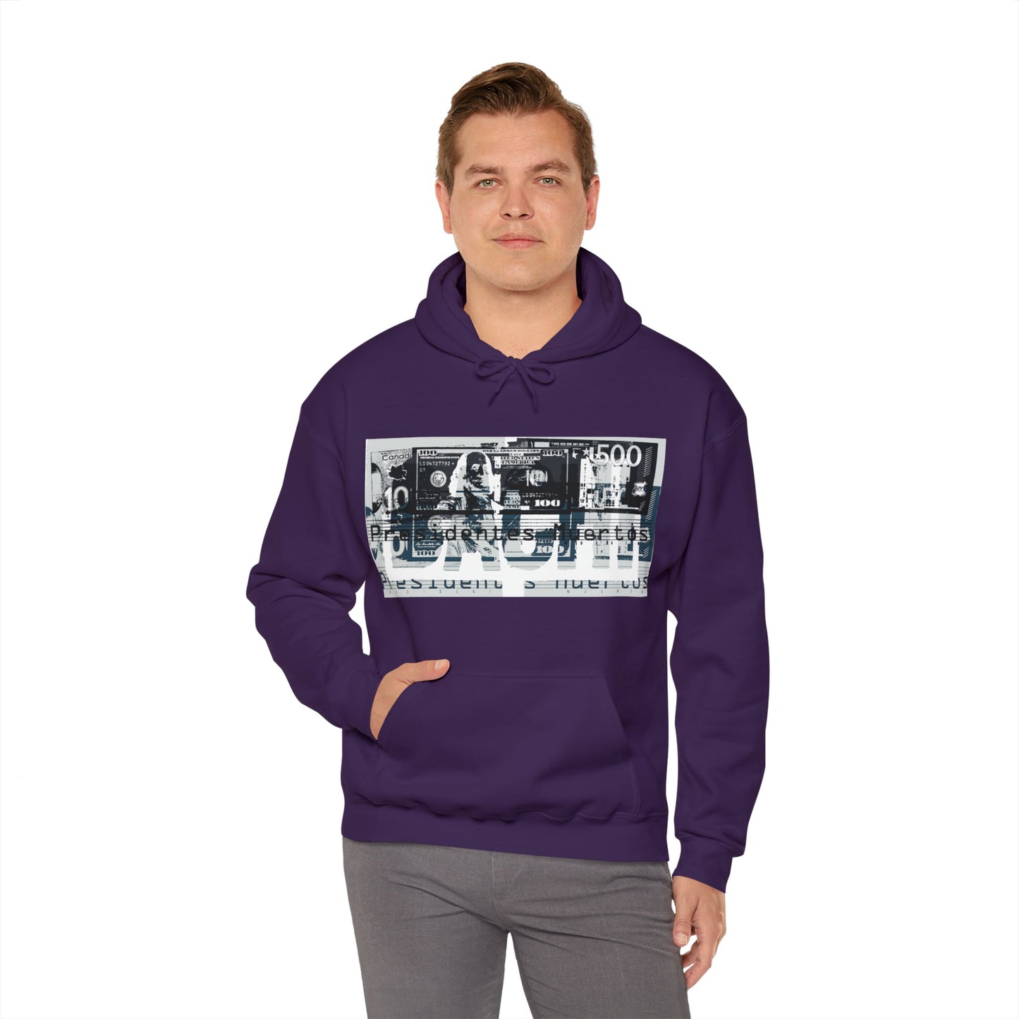 Unisex Hoodie Bachi Presidente Muertos Printify