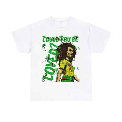 Oversized Graphic Tee - Reggae Legend Portrait Streetwear Print (Bachi)