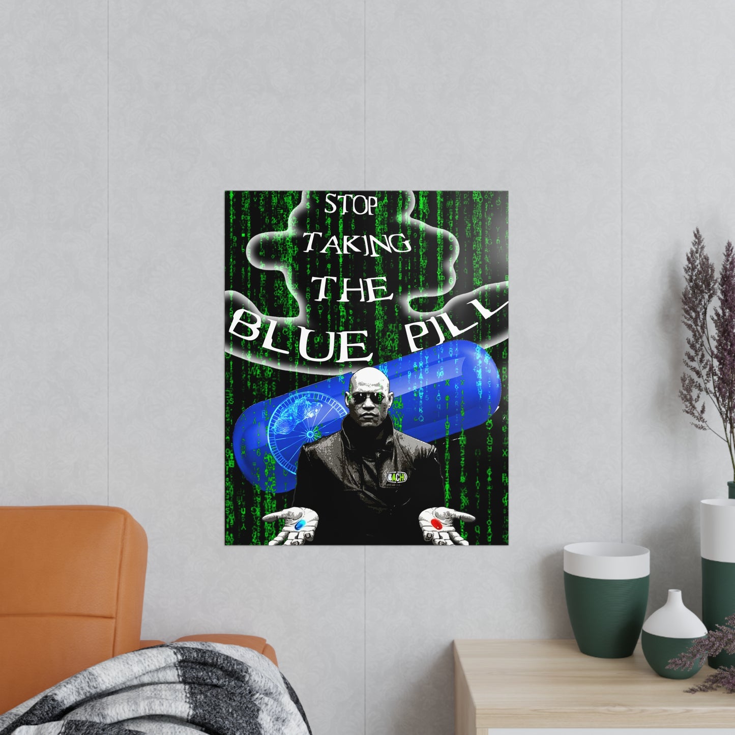 Sci-Fi Cinema Wall Art Poster - Cult Quote Graphic Print (Bachi)