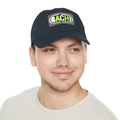 Leather Patch Hat Bachi Printify