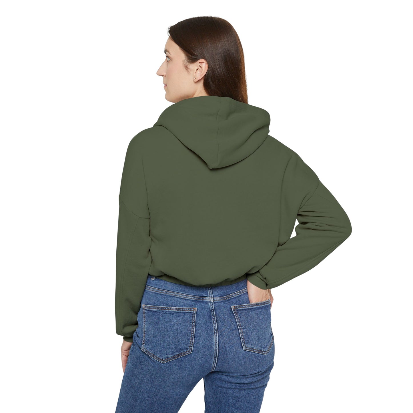 Cinched Hem Graphic Hoodie - Latin Icon Streetwear Print (Bachi)