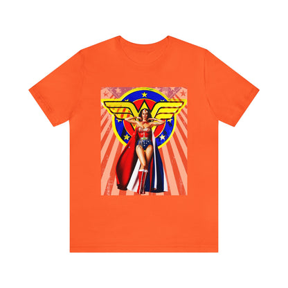 Vintage Fantasy Graphic Tee - Warrior Princess Streetwear Print (Bachi)