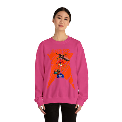 Unisex Sweatshirt Sheep And Puppet