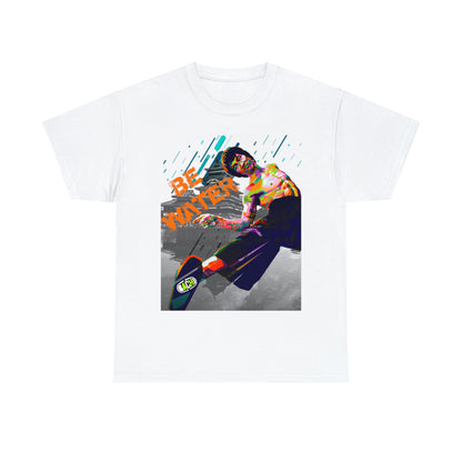 Vintage Martial Arts Graphic Tee - Kung Fu Legend Quote Print (Bachi)