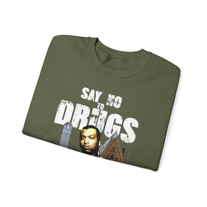 Heavyweight Streetwear Sweatshirt - Detroit Hip-Hop Legend Graphic (Bachi)