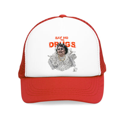 Streetwear Mesh Trucker Cap - Latin Icon Graphic Embroidered (Bachi)