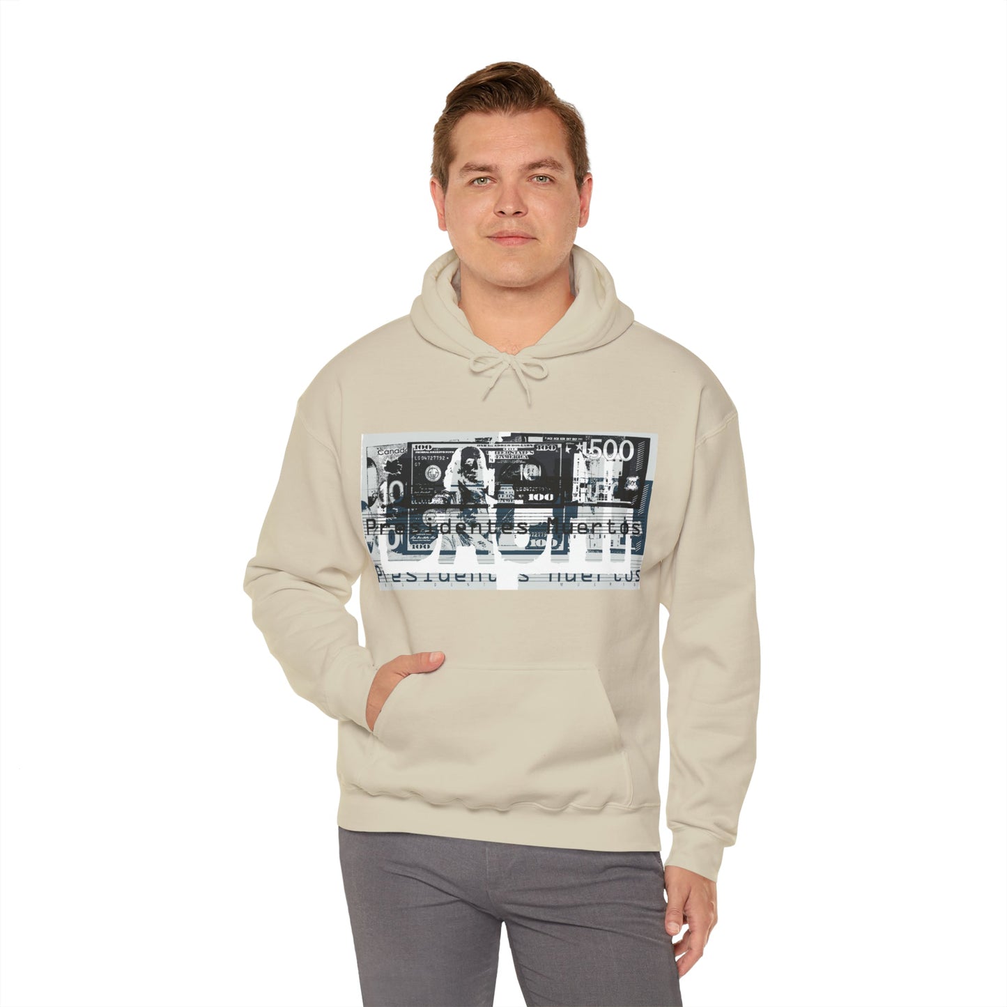 Unisex Hoodie Bachi Presidente Muertos Printify