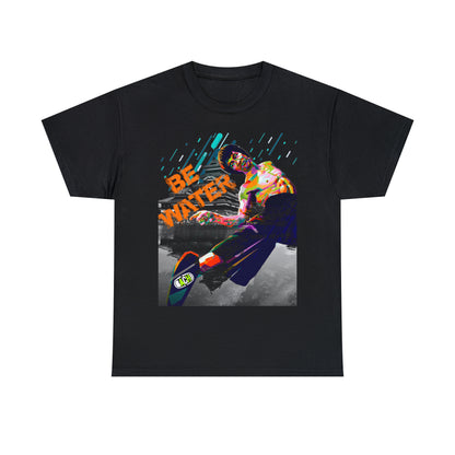 Vintage Martial Arts Graphic Tee - Kung Fu Legend Quote Print (Bachi)