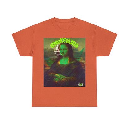 Raw Edge Pop Art Graphic Tee - Renaissance Parody Streetwear Print (Bachi)