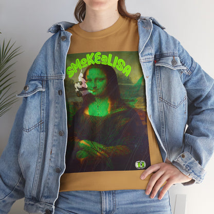 Raw Edge Pop Art Graphic Tee - Renaissance Parody Streetwear Print (Bachi)