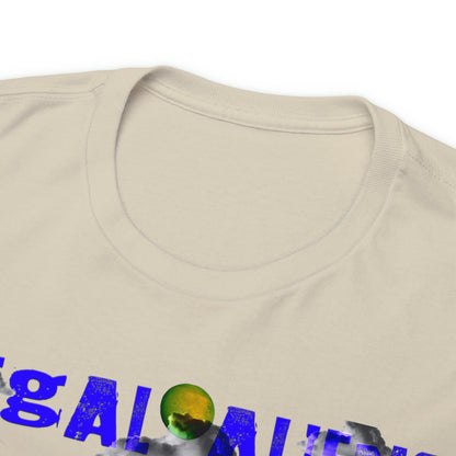 Vintage Sci-Fi Graphic Tee - Alien Invasion Streetwear Print (Bachi)