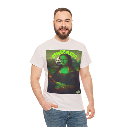 Raw Edge Pop Art Graphic Tee - Renaissance Parody Streetwear Print (Bachi)