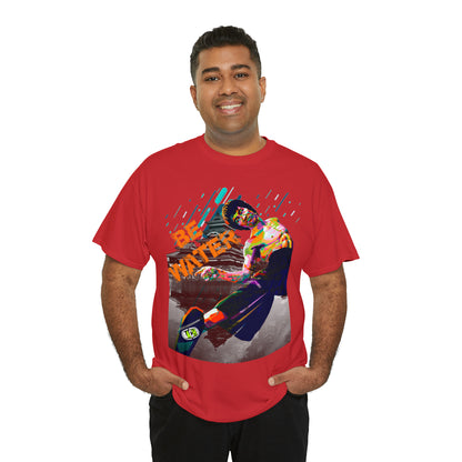 Vintage Martial Arts Graphic Tee - Kung Fu Legend Quote Print (Bachi)