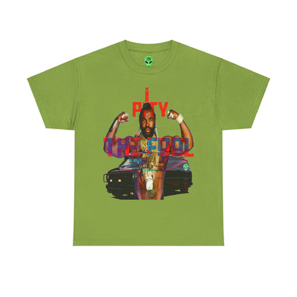 Vintage 80s TV Graphic Tee - Mohawk Icon Quote Streetwear Print (Bachi)