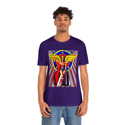 Vintage Fantasy Graphic Tee - Warrior Princess Streetwear Print (Bachi)