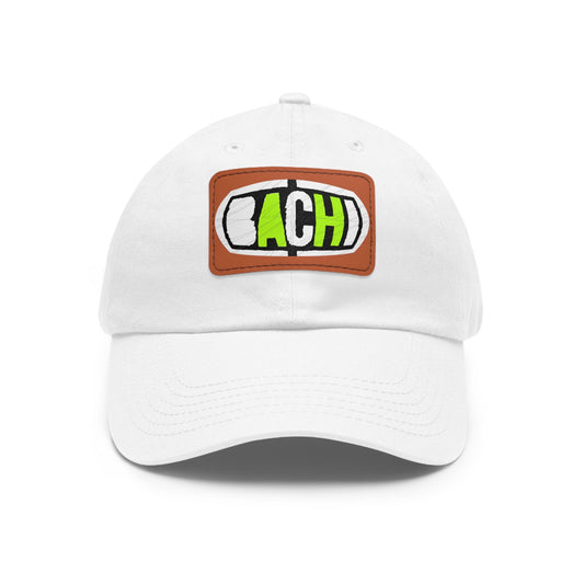 Leather Patch Hat Bachi Printify