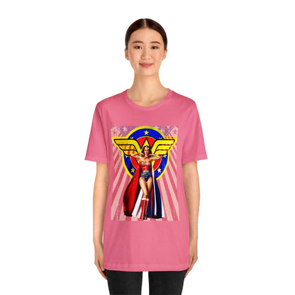 Vintage Fantasy Graphic Tee - Warrior Princess Streetwear Print (Bachi)
