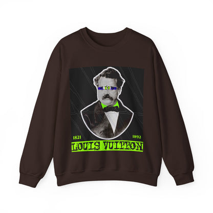 Heavyweight Monogram Print Sweatshirt - Luxury Tribute Streetwear (Bachi)