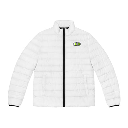 Men's Puffer Jacket (AOP) Coat Bachi Slime Printify