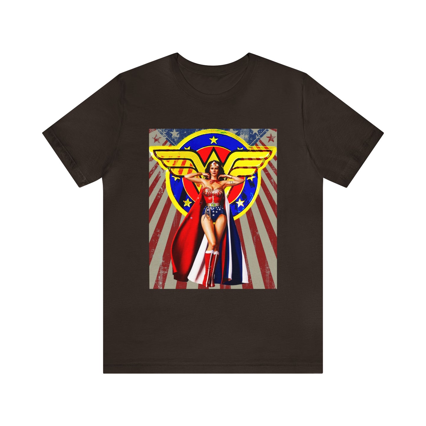Vintage Fantasy Graphic Tee - Warrior Princess Streetwear Print (Bachi)
