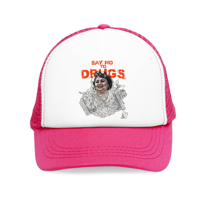Streetwear Mesh Trucker Cap - Latin Icon Graphic Embroidered (Bachi)