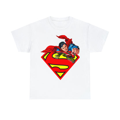 Vintage Comic Hero Graphic Tee - Cape Streetwear Print (Bachi)