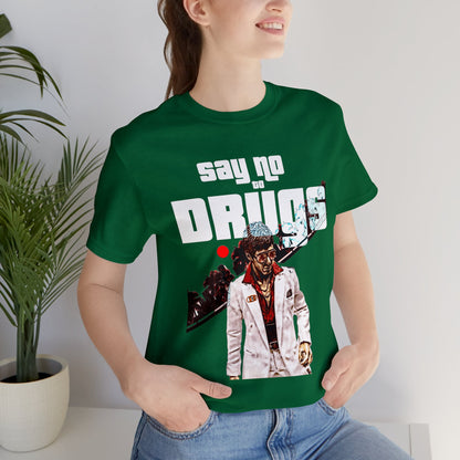 Vintage Graphic Tee - Cult Cinema White Jacket Portrait Print (Bachi)