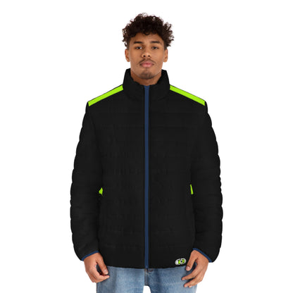Men's Puffer Jacket  Bachi 2 Stripe Printify