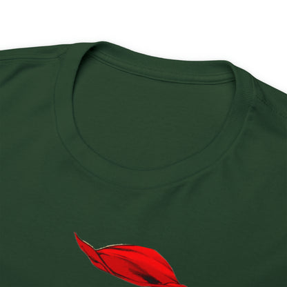Vintage Comic Hero Graphic Tee - Cape Streetwear Print (Bachi)