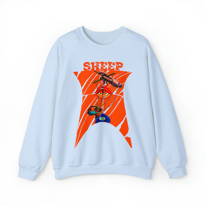 Unisex Sweatshirt Sheep And Puppet