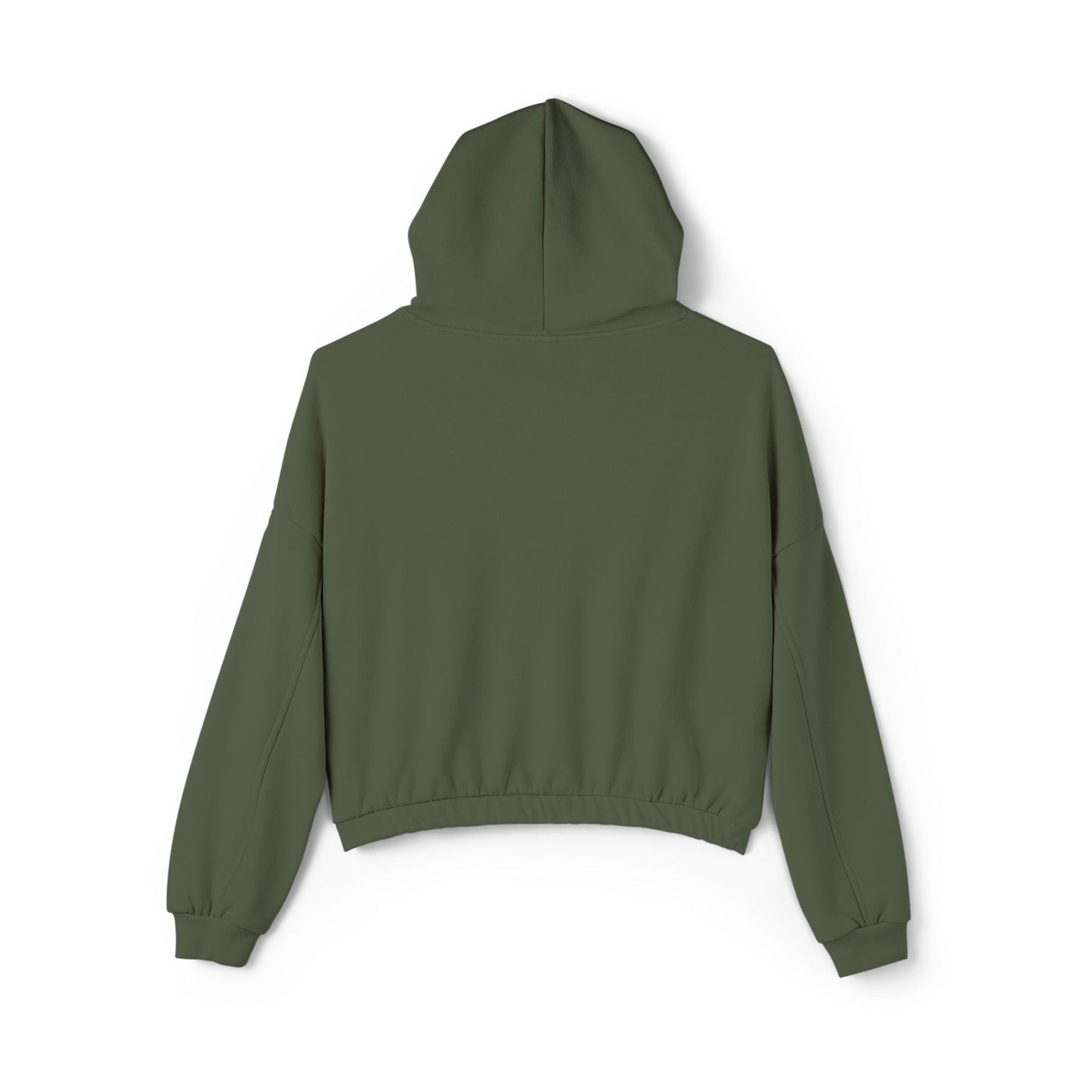 Cinched Hem Graphic Hoodie - Latin Icon Streetwear Print (Bachi)