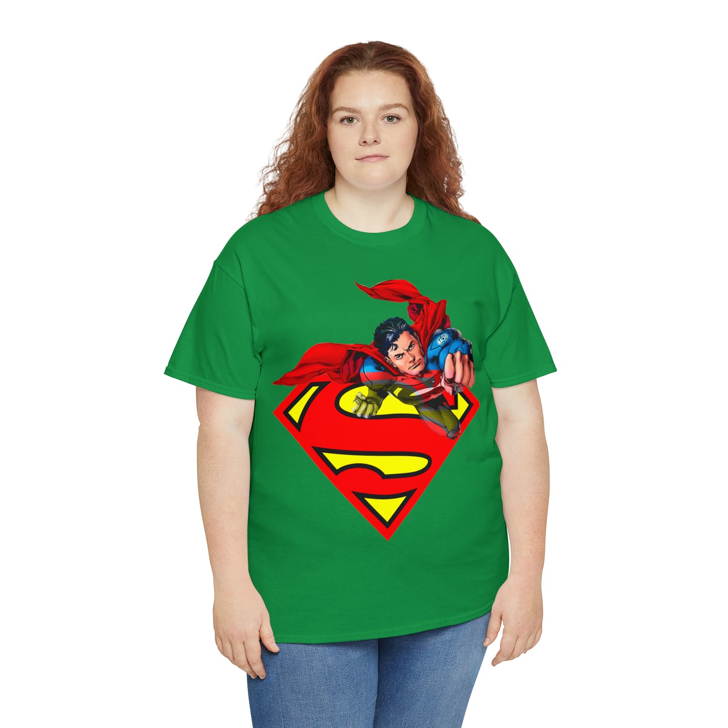 Vintage Comic Hero Graphic Tee - Cape Streetwear Print (Bachi)