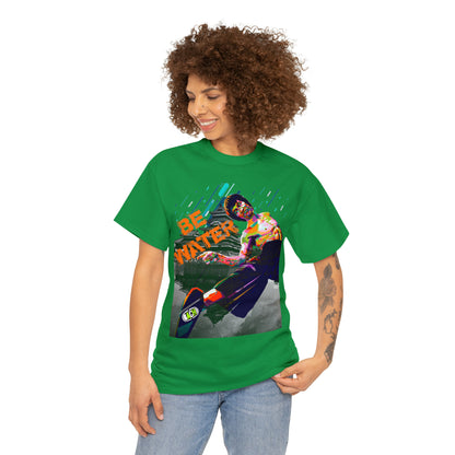 Vintage Martial Arts Graphic Tee - Kung Fu Legend Quote Print (Bachi)