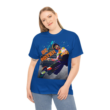 Vintage Martial Arts Graphic Tee - Kung Fu Legend Quote Print (Bachi)