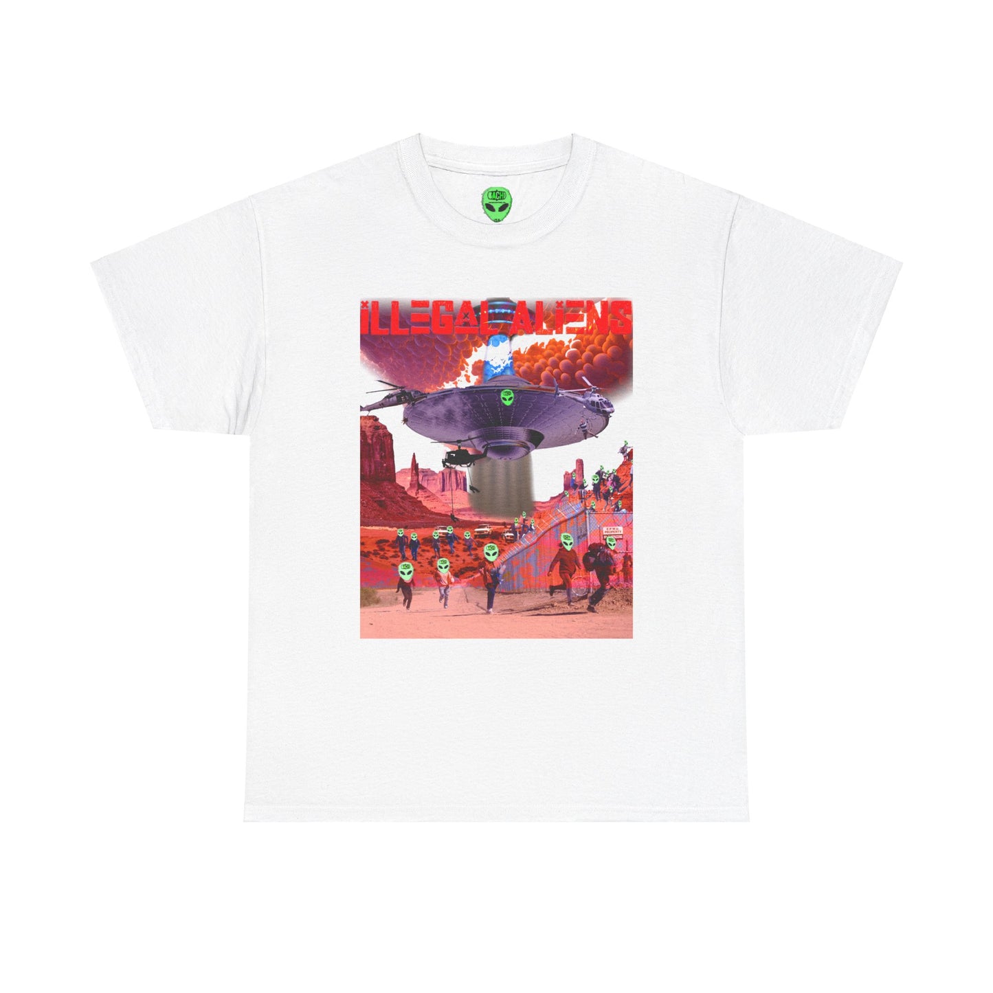 Unisex T-shirt illegal Aliens 2