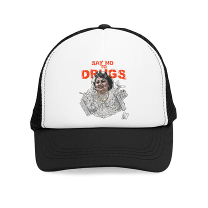 Streetwear Mesh Trucker Cap - Latin Icon Graphic Embroidered (Bachi)