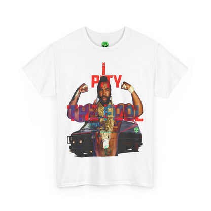 Vintage 80s TV Graphic Tee - Mohawk Icon Quote Streetwear Print (Bachi)
