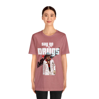 Vintage Graphic Tee - Cult Cinema White Jacket Portrait Print (Bachi)