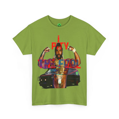 Vintage 80s TV Graphic Tee - Mohawk Icon Quote Streetwear Print (Bachi)