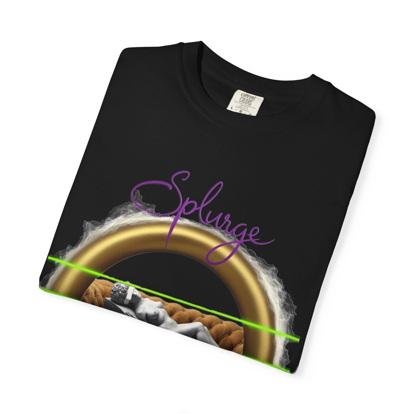 Oversized T-shirt Splurge Artistic Statue
