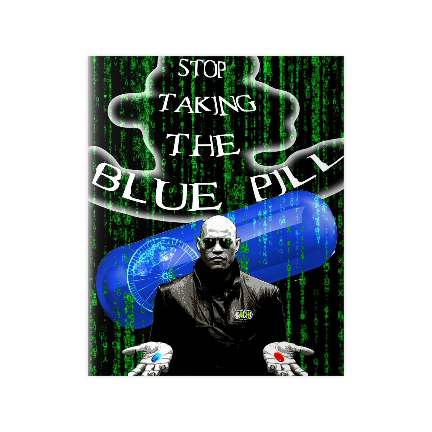 Sci-Fi Cinema Wall Art Poster - Cult Quote Graphic Print (Bachi)